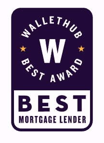 WalletHub Best Mortgage Lender award