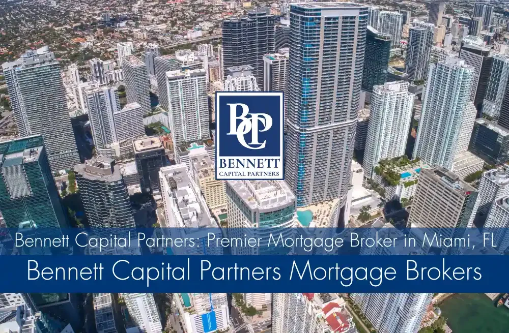 Bennett Capital Partners logo over an aerial city skyline